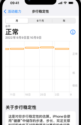 抚顺iPhone手机维修如何在iPhone开启'步行稳定性通知'