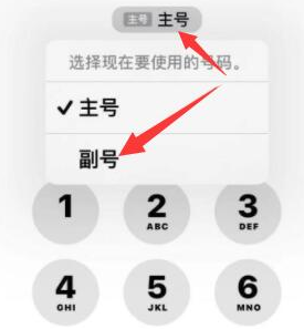 抚顺苹果14维修店分享iPhone 14 Pro Max使用副卡打电话的方法 