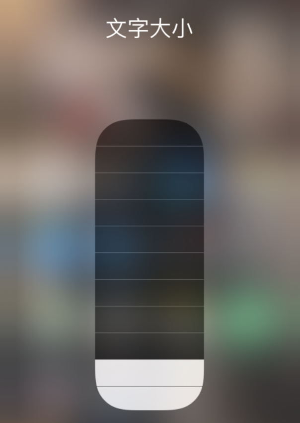 抚顺苹果手机维修分享小技巧：在 iPhone 控制中心快速调节字体大小 