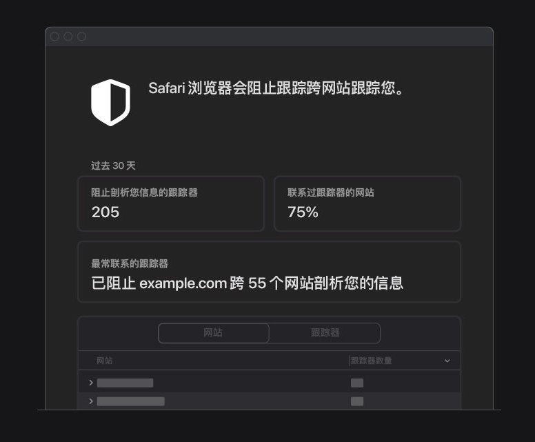 抚顺苹果手机维修分享如何在 Safari 浏览器中查看和打开隐私报告 